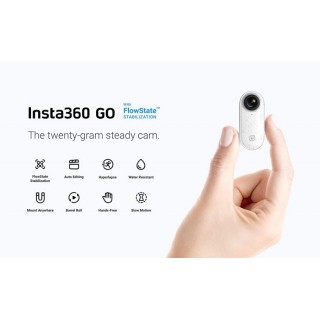 Insta360 Go 2 - Insta 360 GO2 Action Cam Camera Original - High Capacity